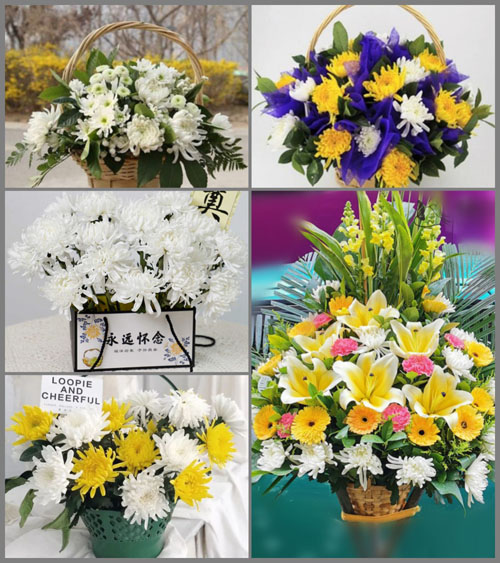 北京房山区周口店地区黄元寺村白事提篮配送